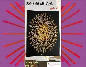 String Art with April (Grades 7-12)