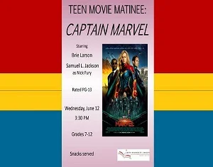 Teen Movie Matinee: Captain Marvel