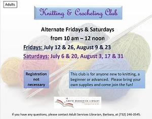 Knitting &amp; Crocheting Club