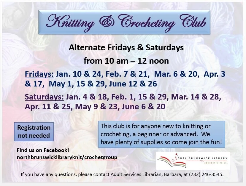 Knitting &amp; Crocheting Club