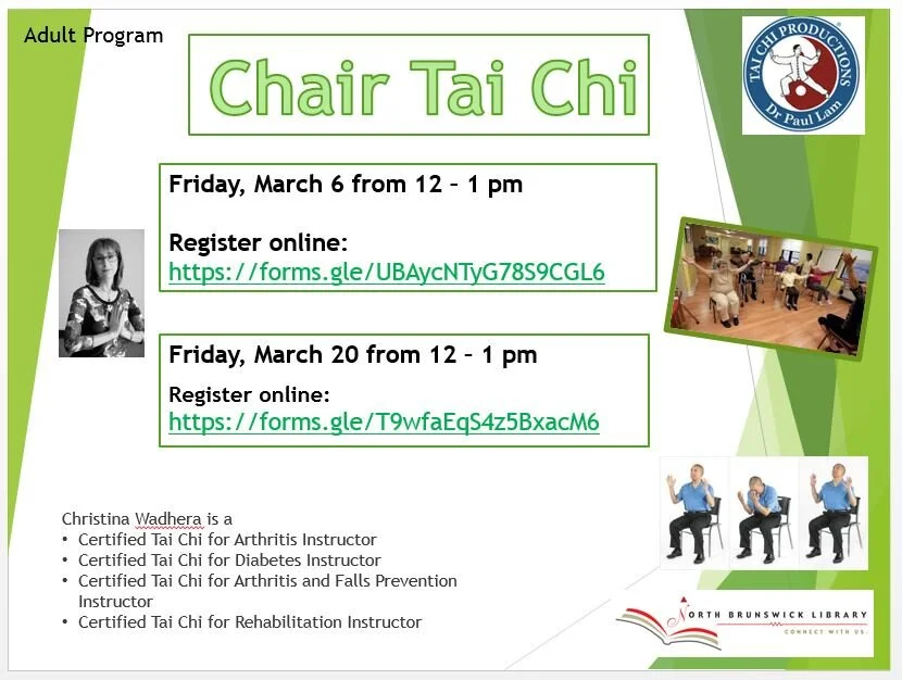 Chair Tai Chi with Christina Wadhera