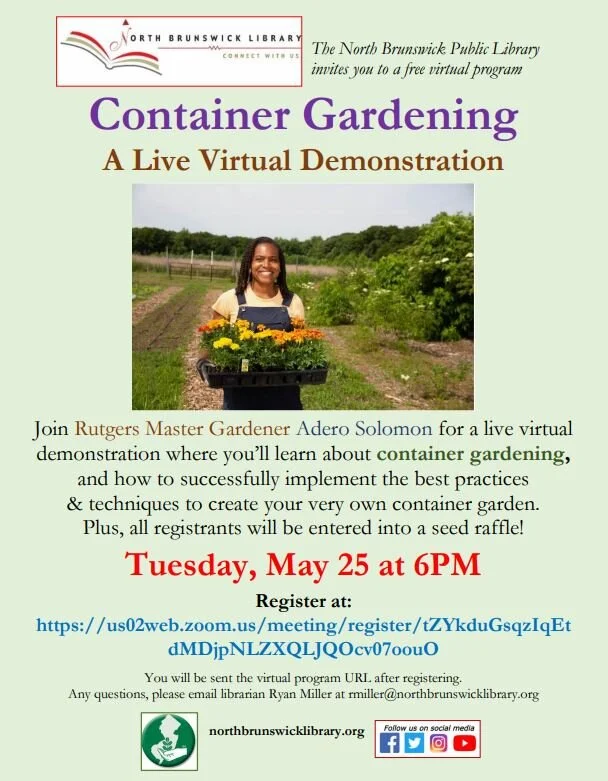 Container Gardening - Live Virtual Demonstration