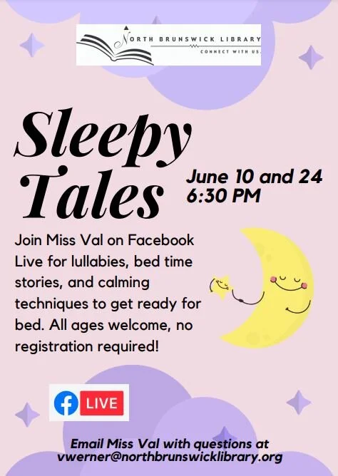 Sleepy Tales June Programs