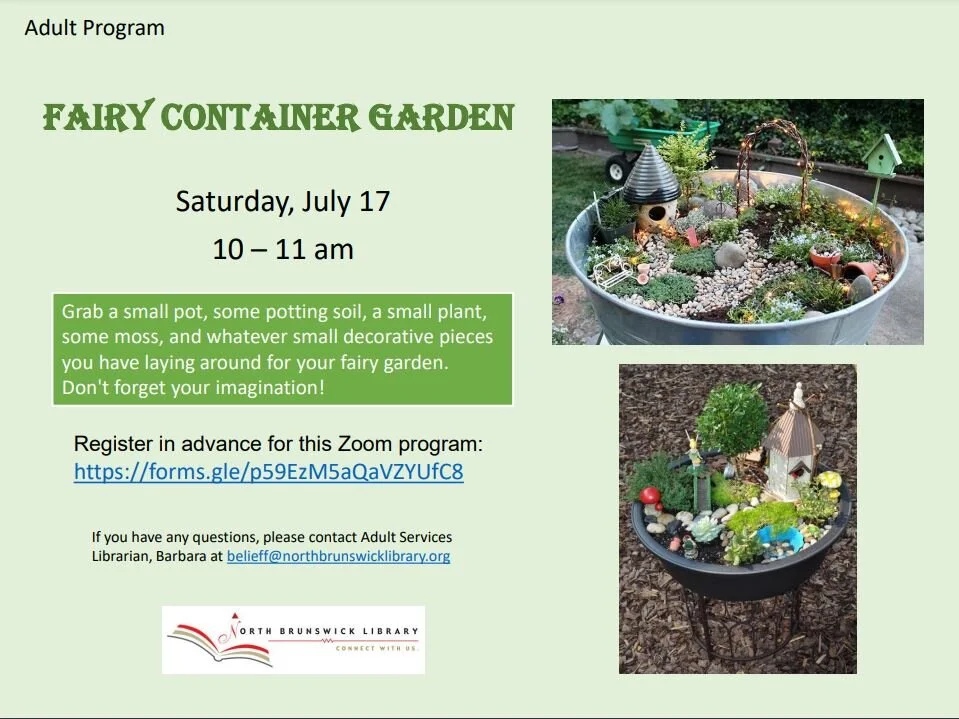 Fairy Container Garden with Barbara