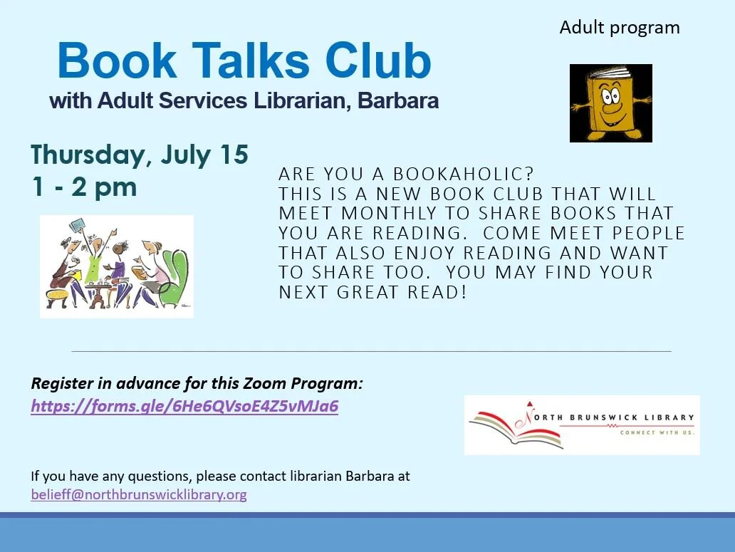 Book Talks Club with Barbara