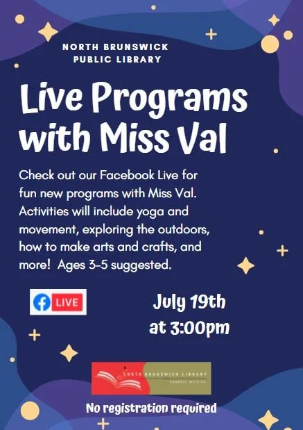 Facebook Live Programs with Miss Val