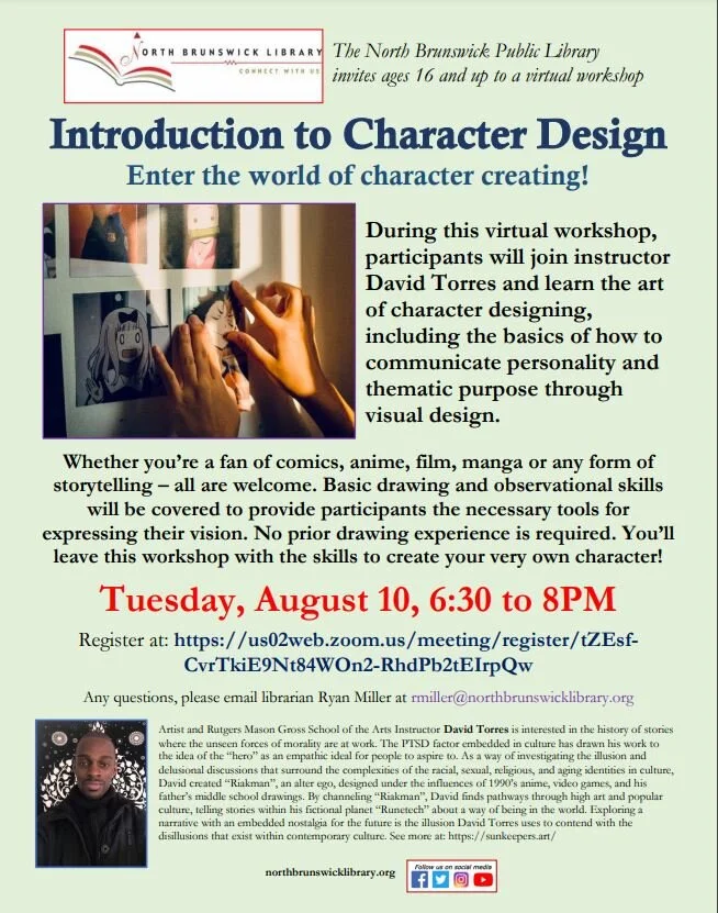 Introduction to Character Design with David Torres