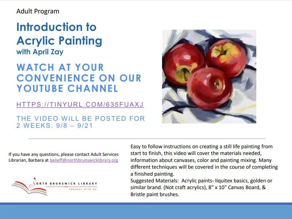 Introduction to Acrylic Painting with April Zay