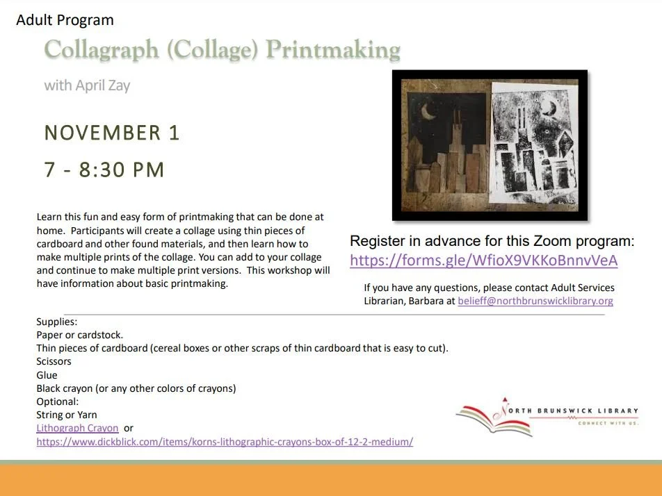 Collagraph (Collage) Printmaking