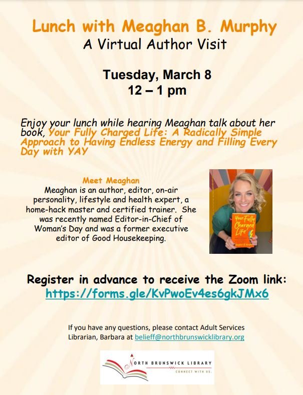 Lunch with Meaghan B. Murphy!