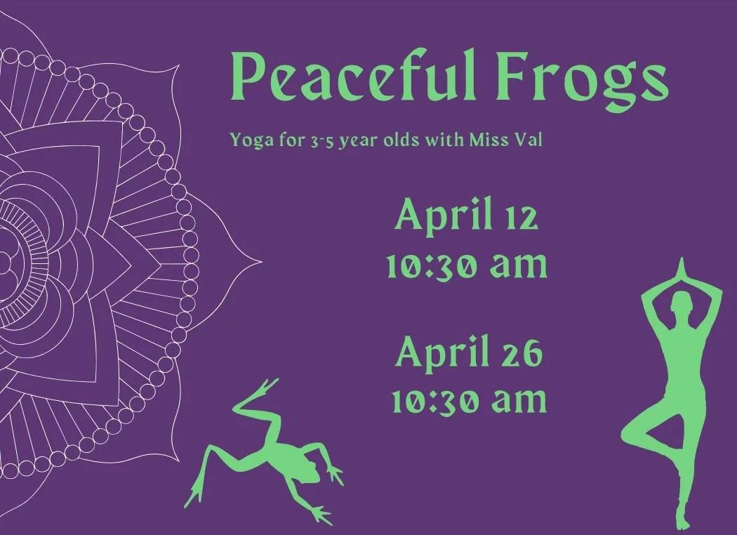 Peaceful Frogs (Gentle Yoga/Body Movement) for kids