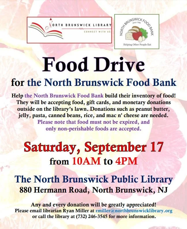 Food Drive for the North Brunswick Food Bank