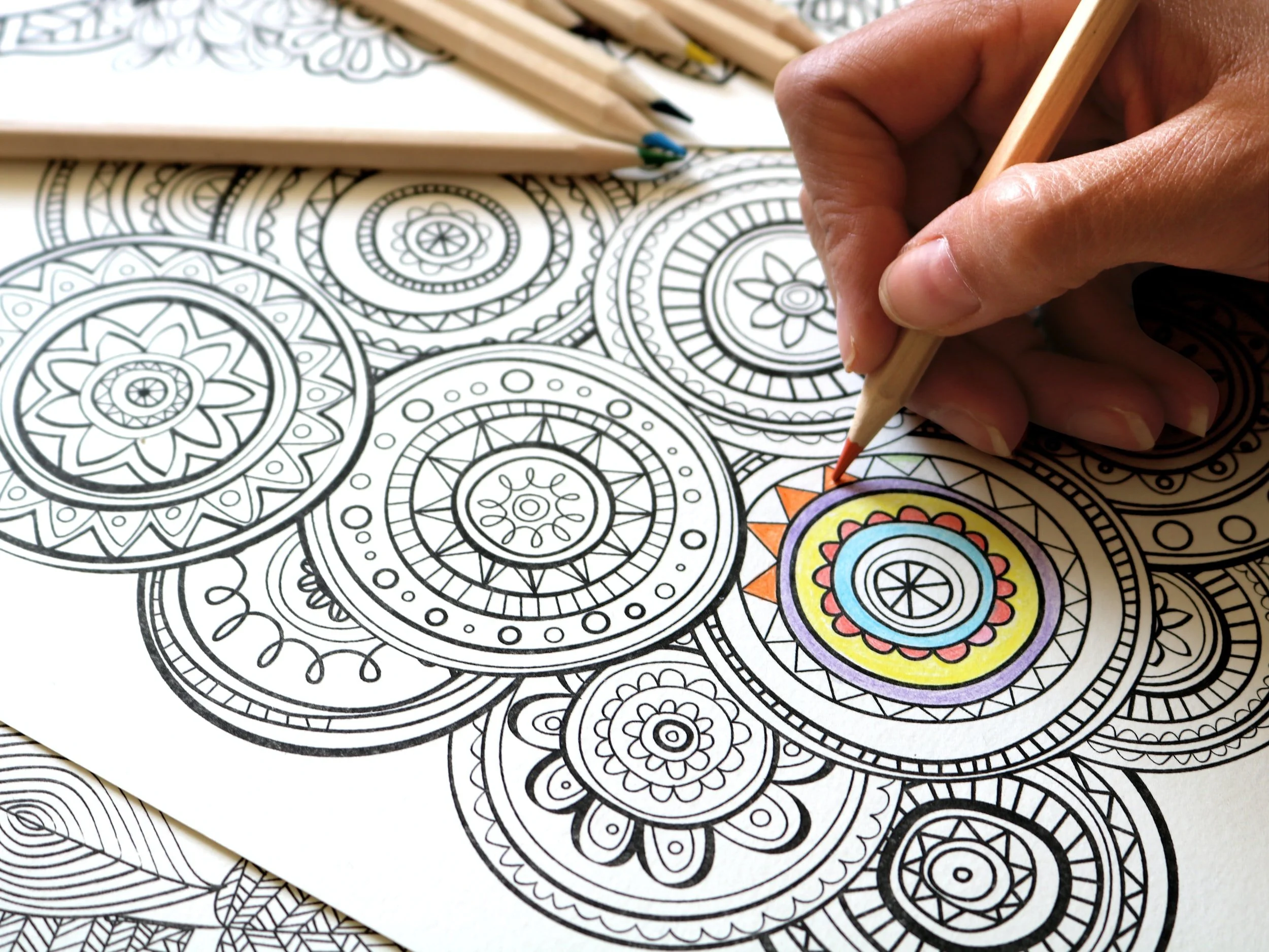 Color and Relieve Stress