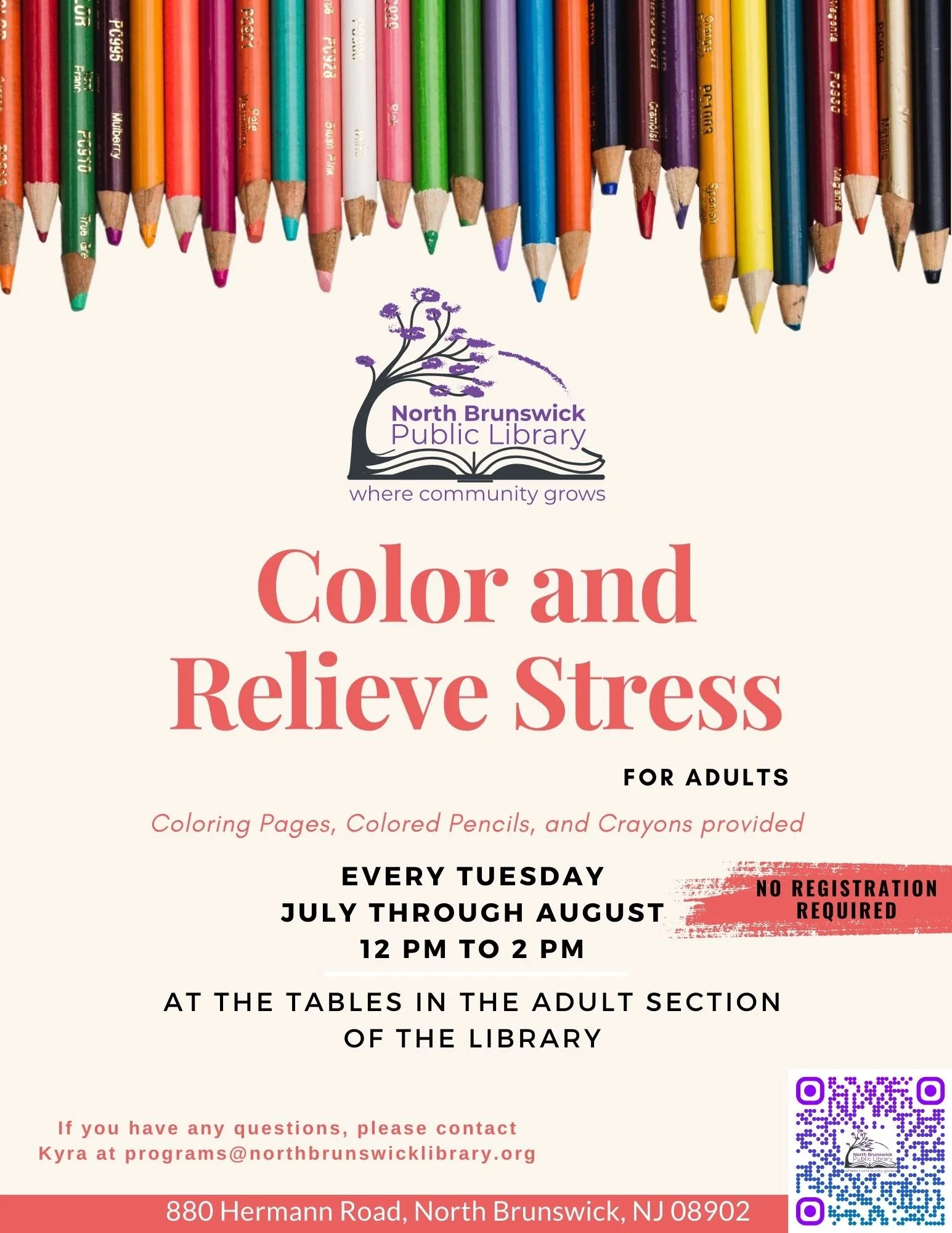 Color and Relieve Stress (Program for Adults)