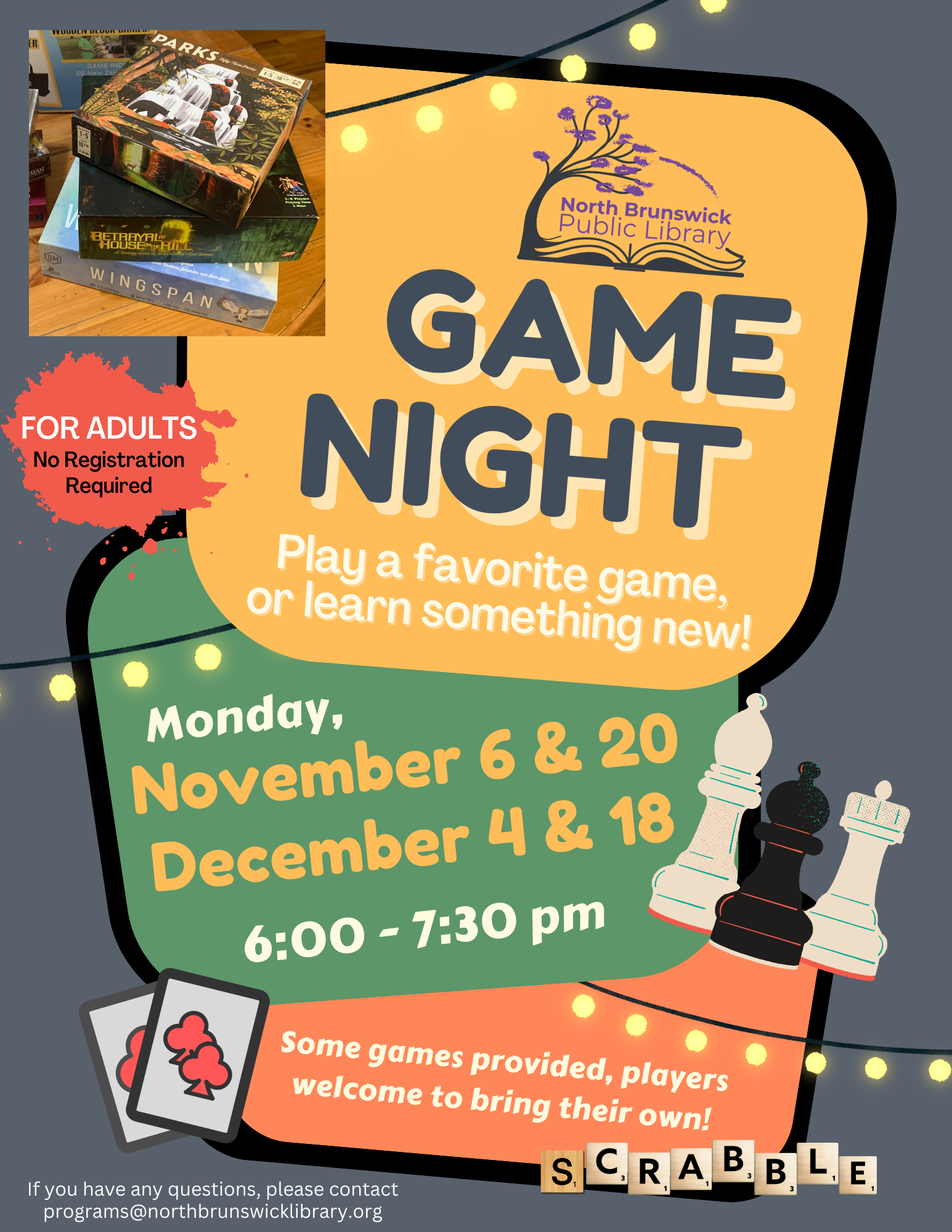 Game Night (For Adults)