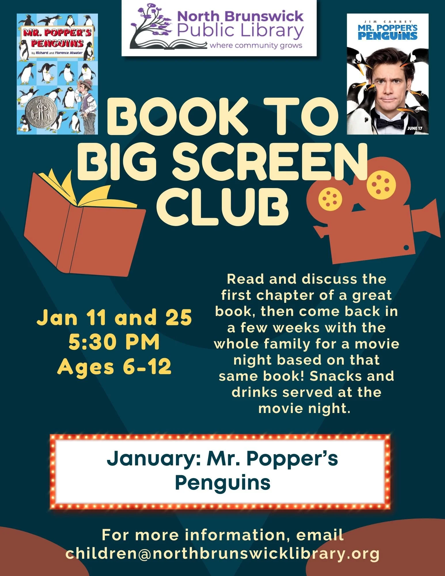 Book to Big Screen Club 