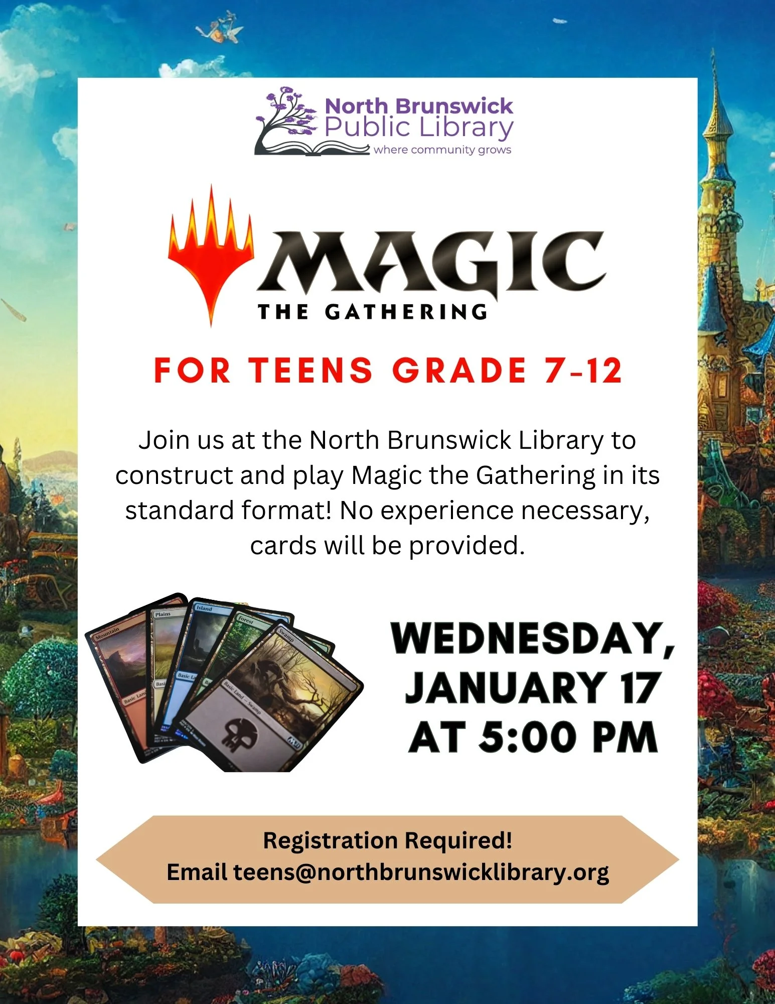 Magic: The Gathering (Teens Grade 7-12)
