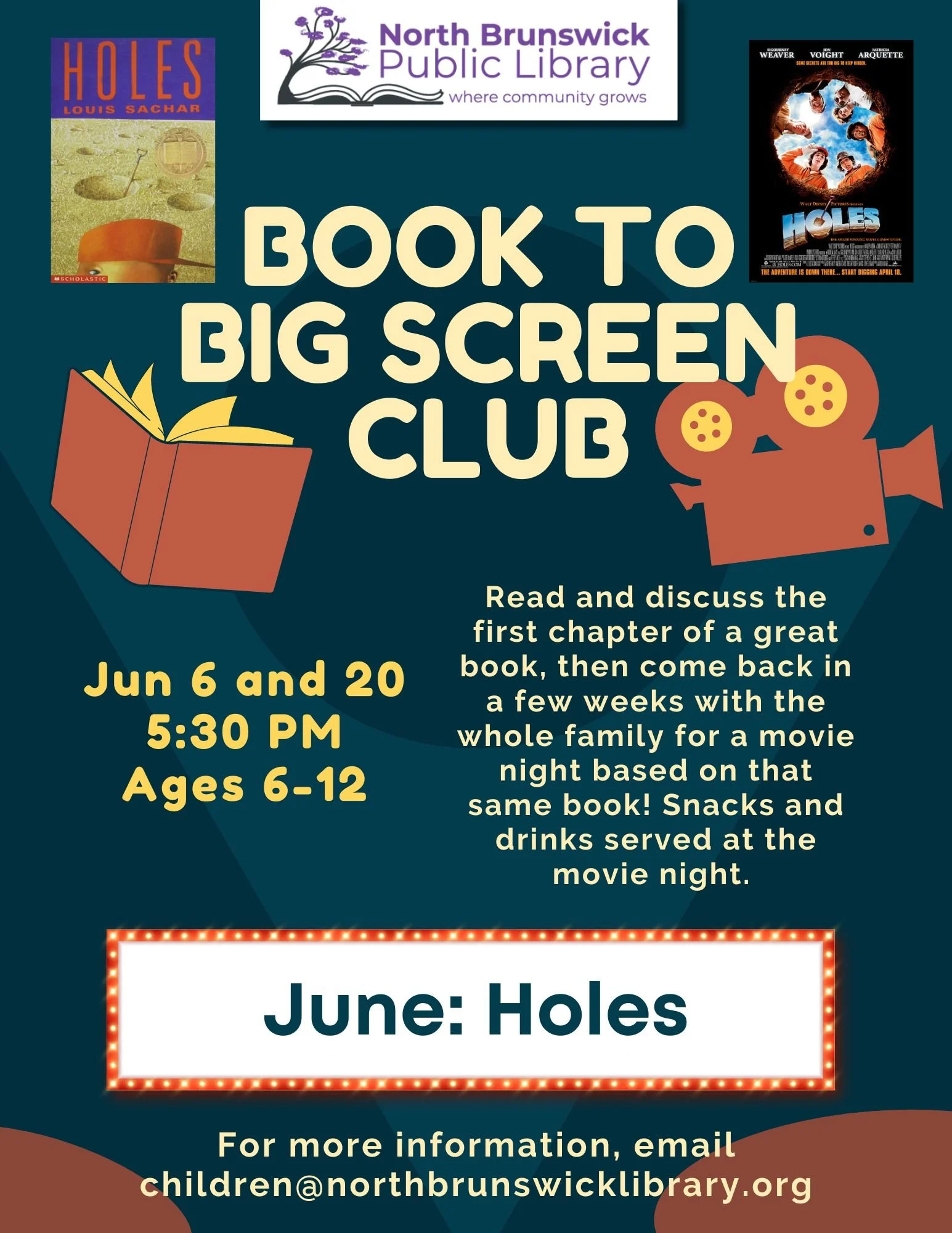 Book To Big Screen Club: Holes