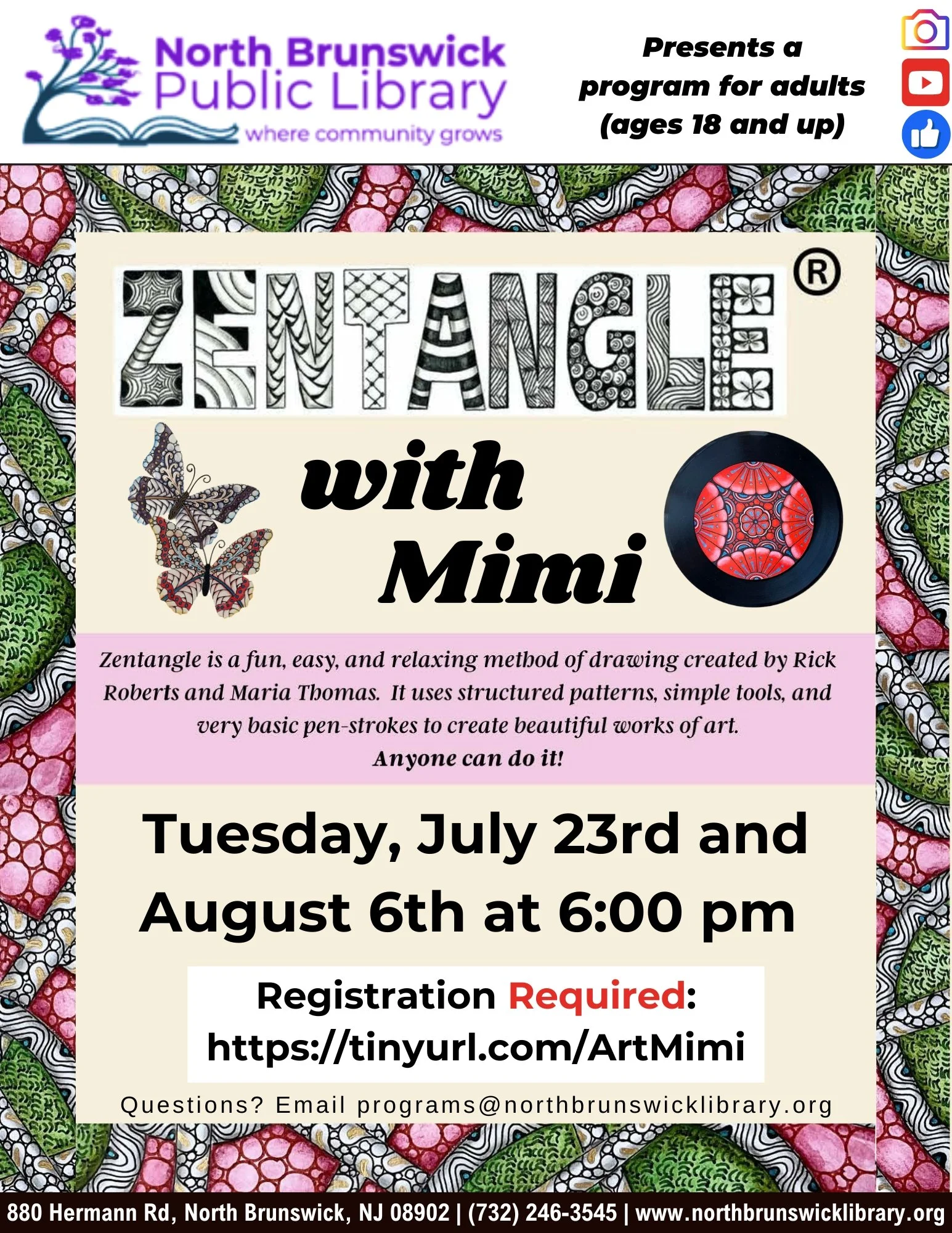 Zentangle Workshop