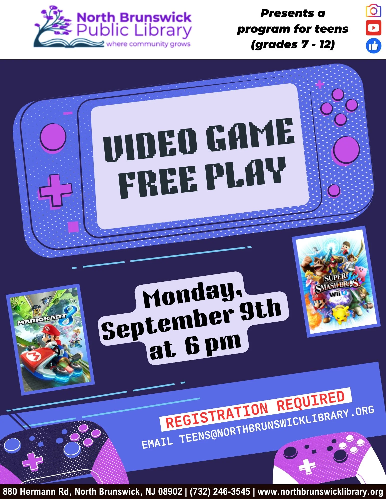 Teen Video Game Free Play