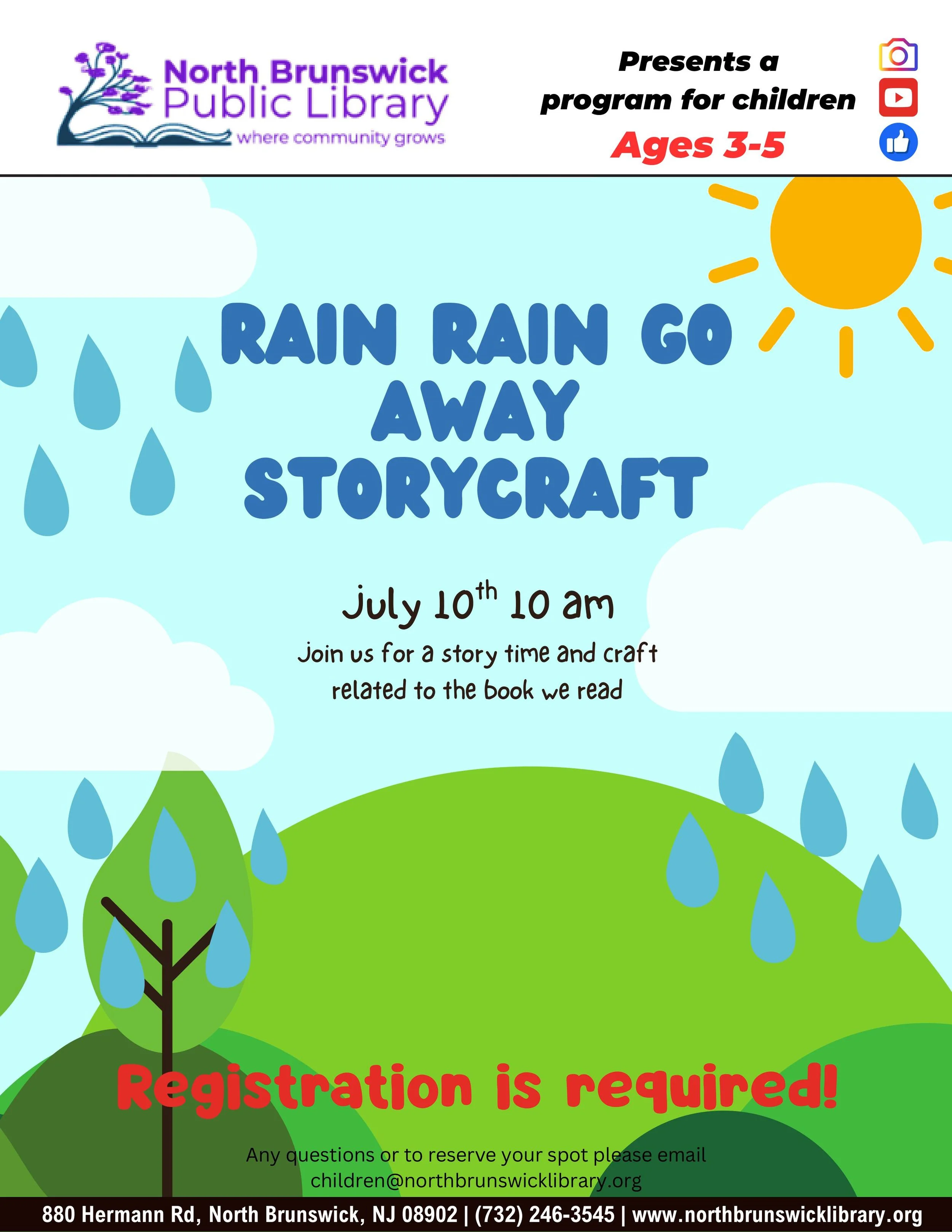 Rain Rain Go Away Storycraft 