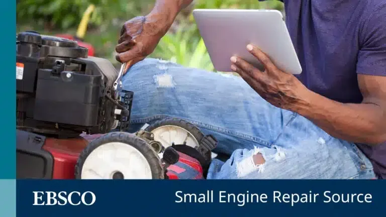 Small Engine Repair Source from EBSCO