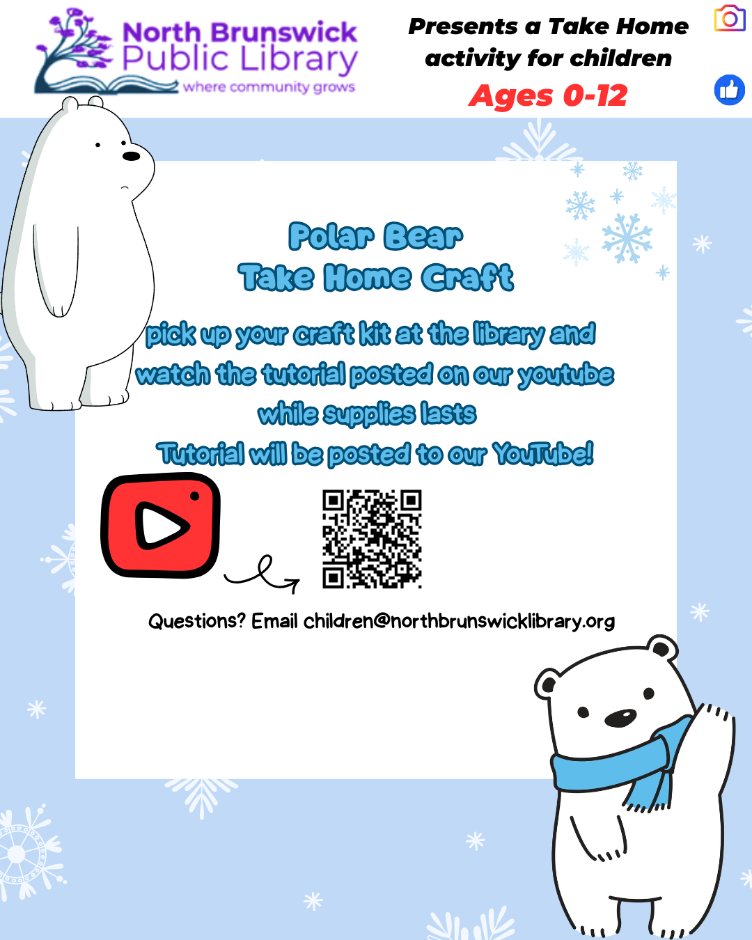 Polar Bear Craft (Take &amp; Make)