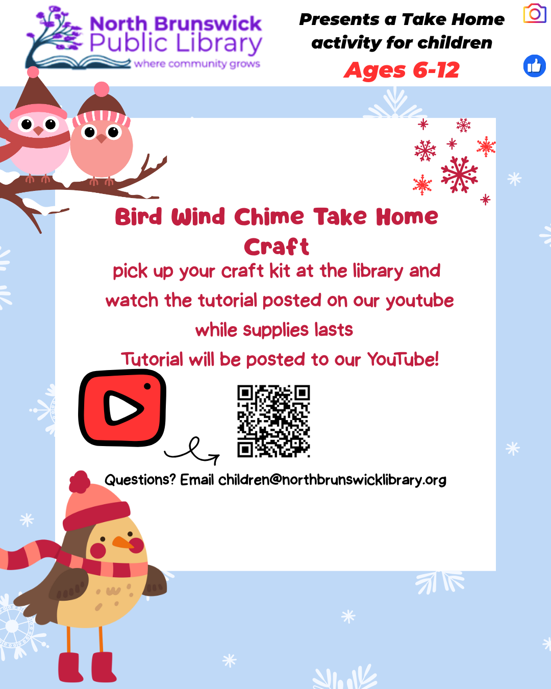 Bird Wind Chime (Take &amp; Make)