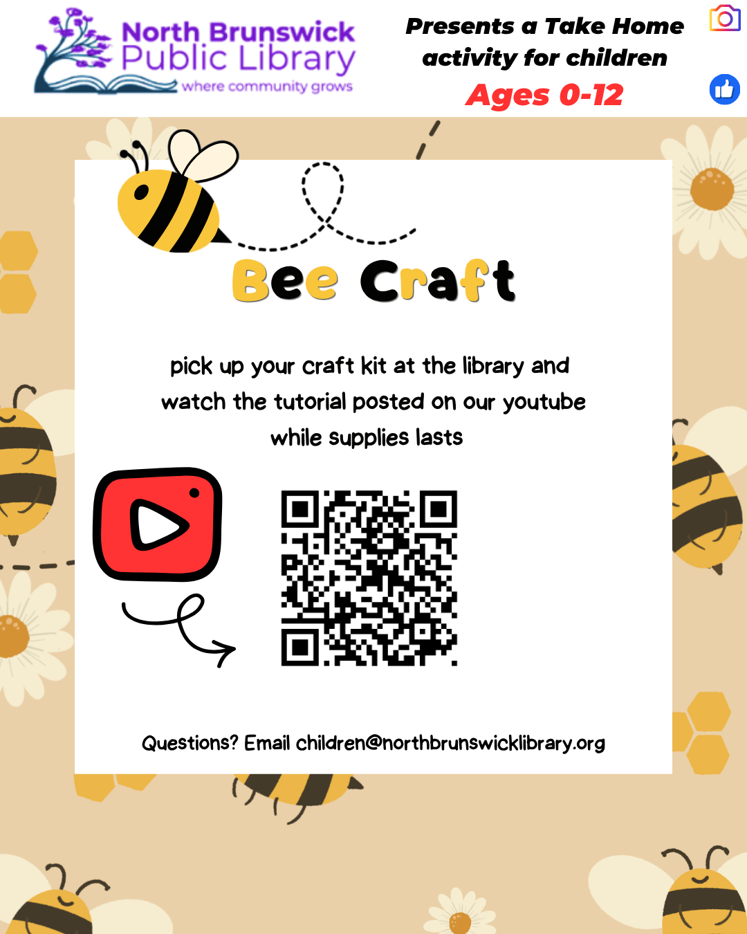 Bee Craft Follow Along