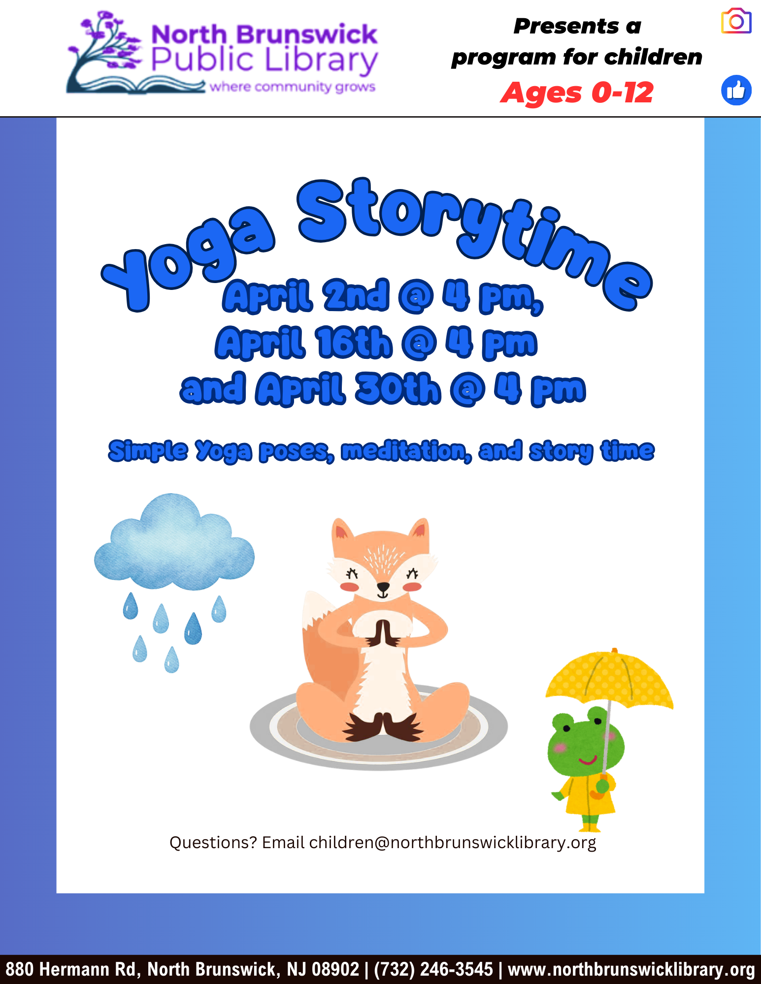 Yoga Storytime