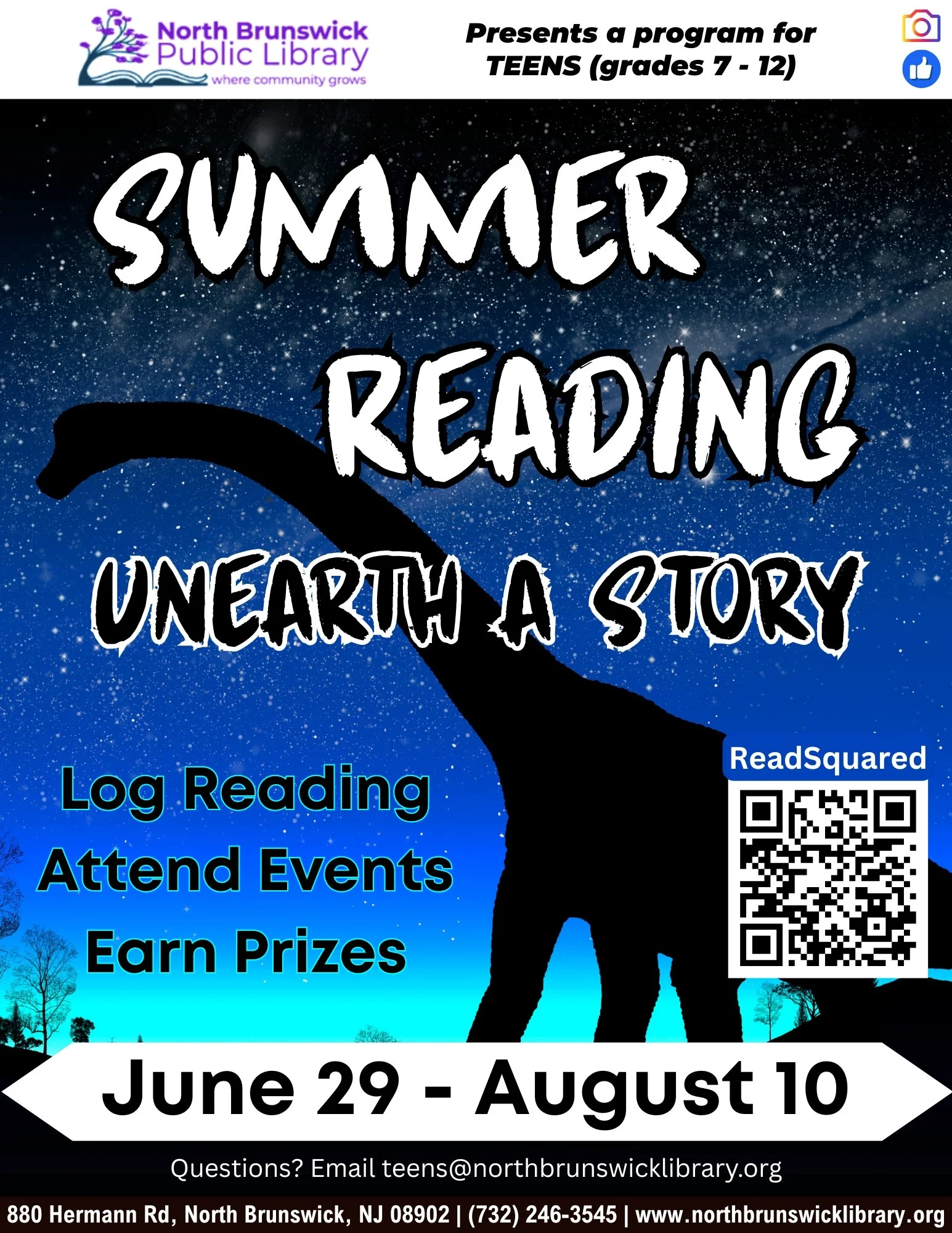 Teen Summer Reading