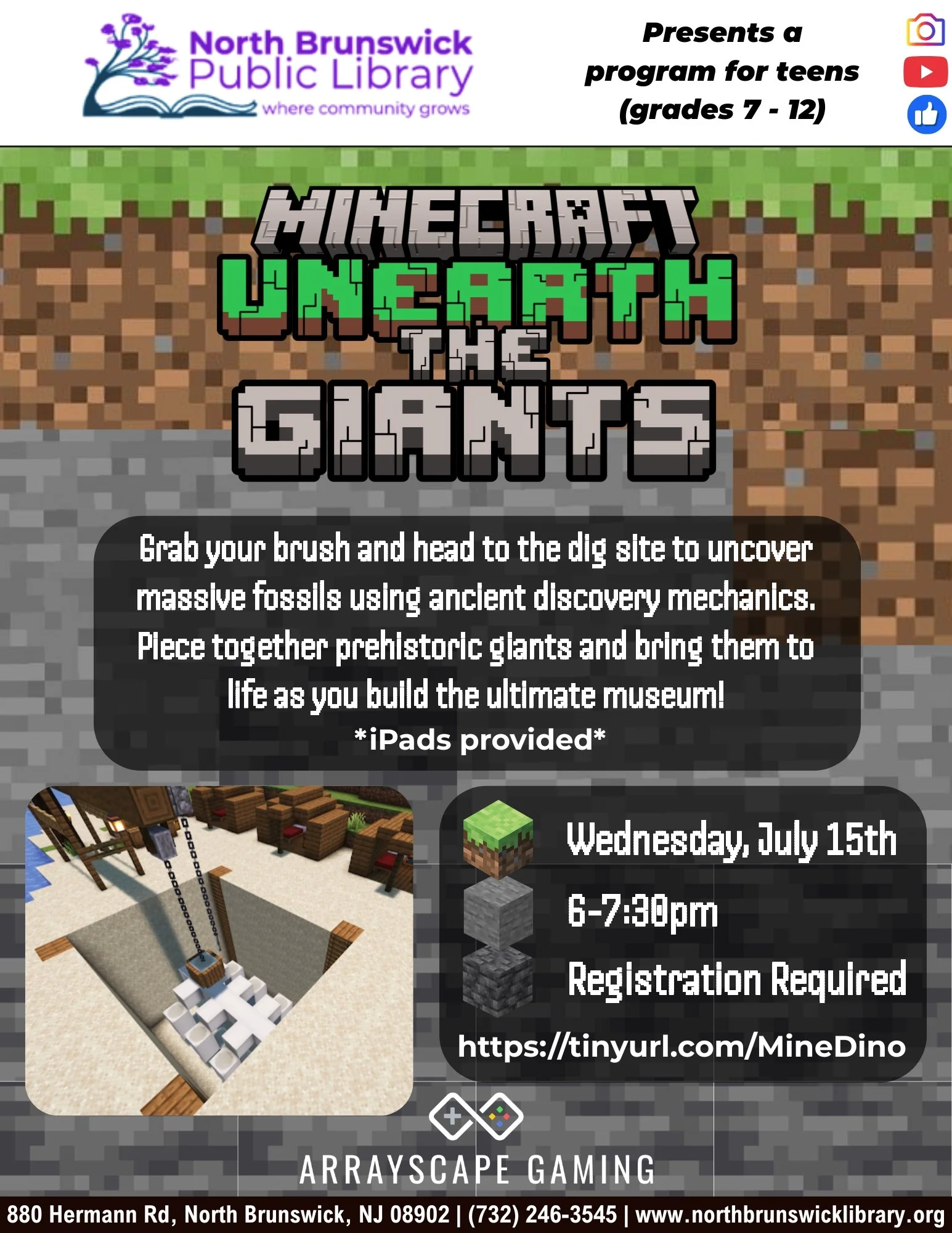 Minecraft: Unearth the Giants