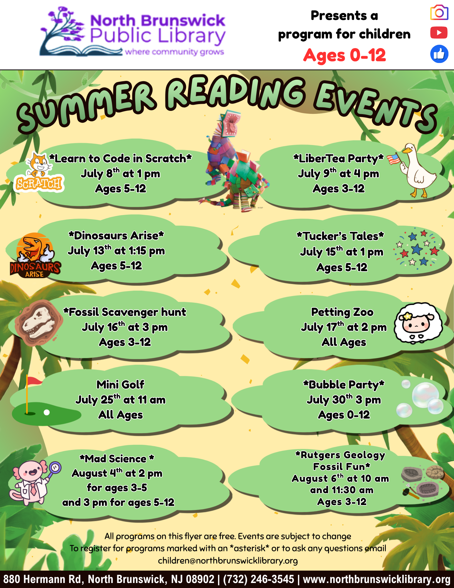 Featured Events: Children's Summer Reading 