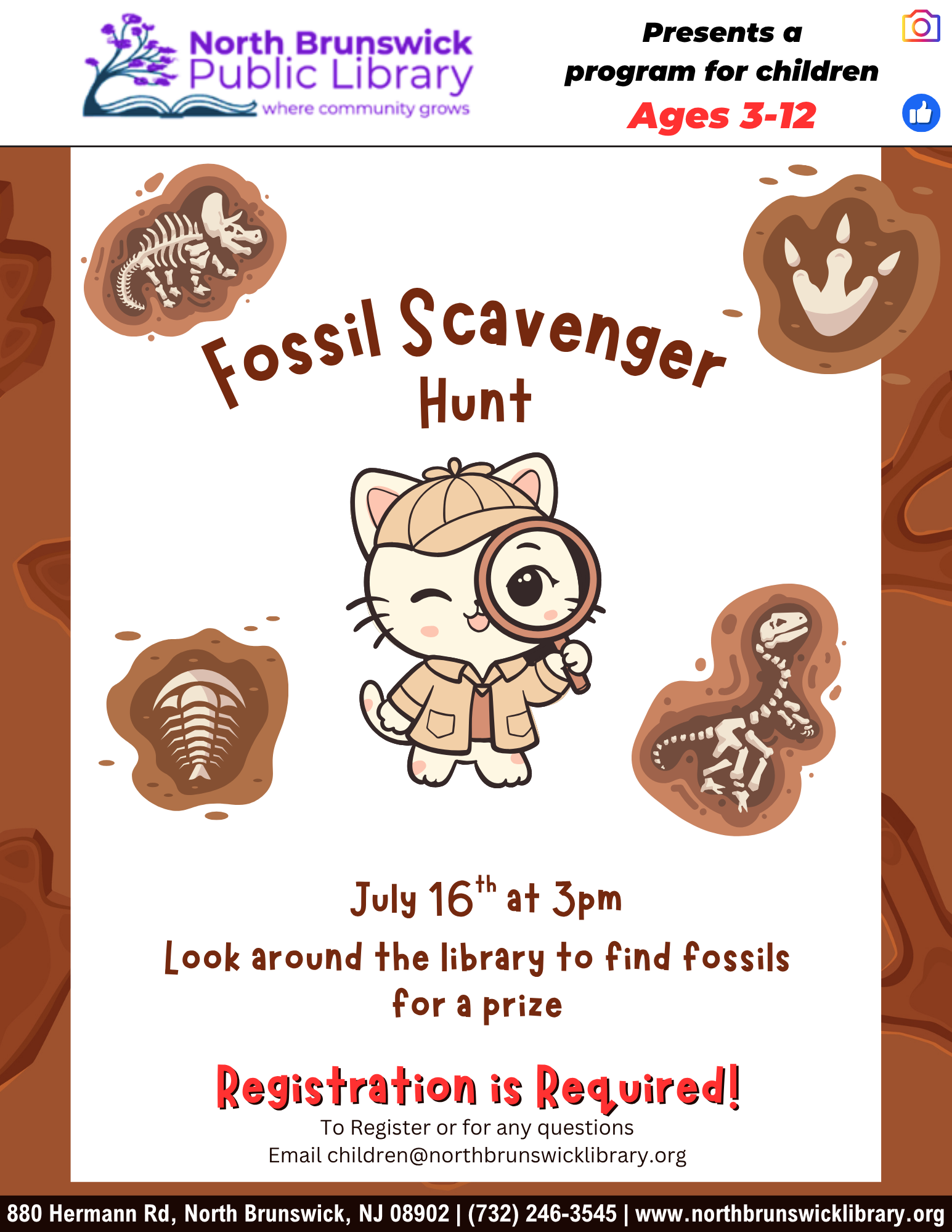 Fossil Scavenger Hunt