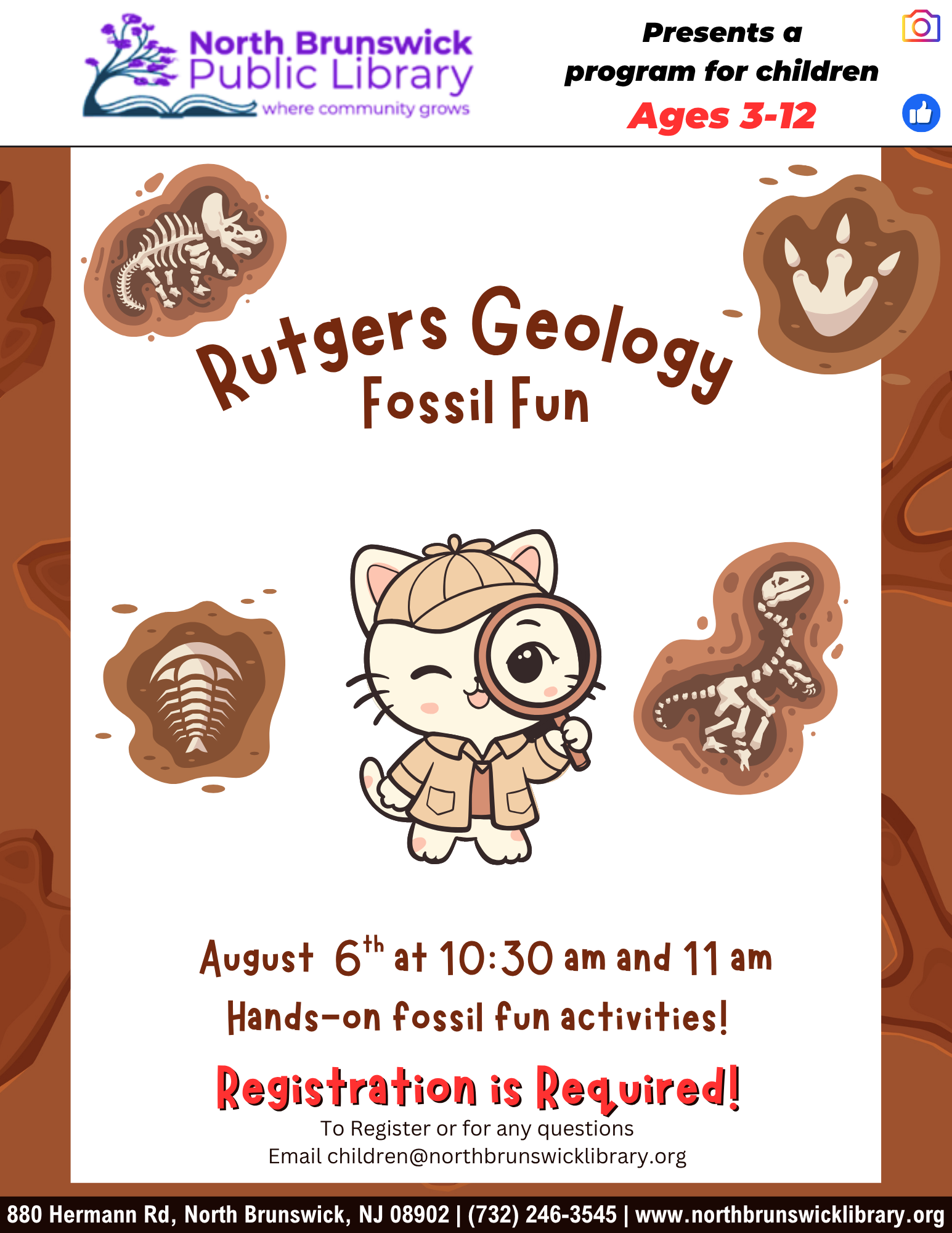 Rutgers Geology Fossil Fun