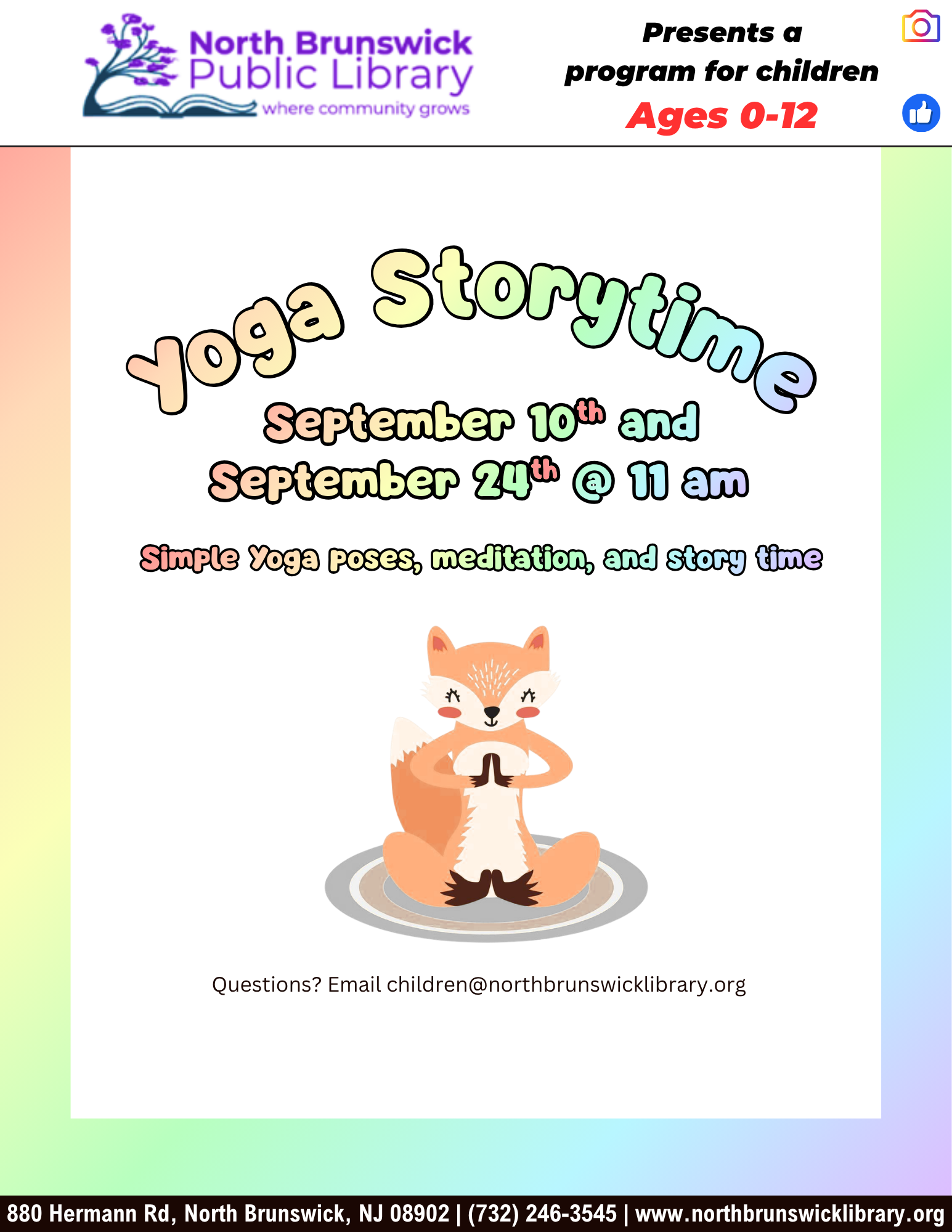 Yoga Storytime