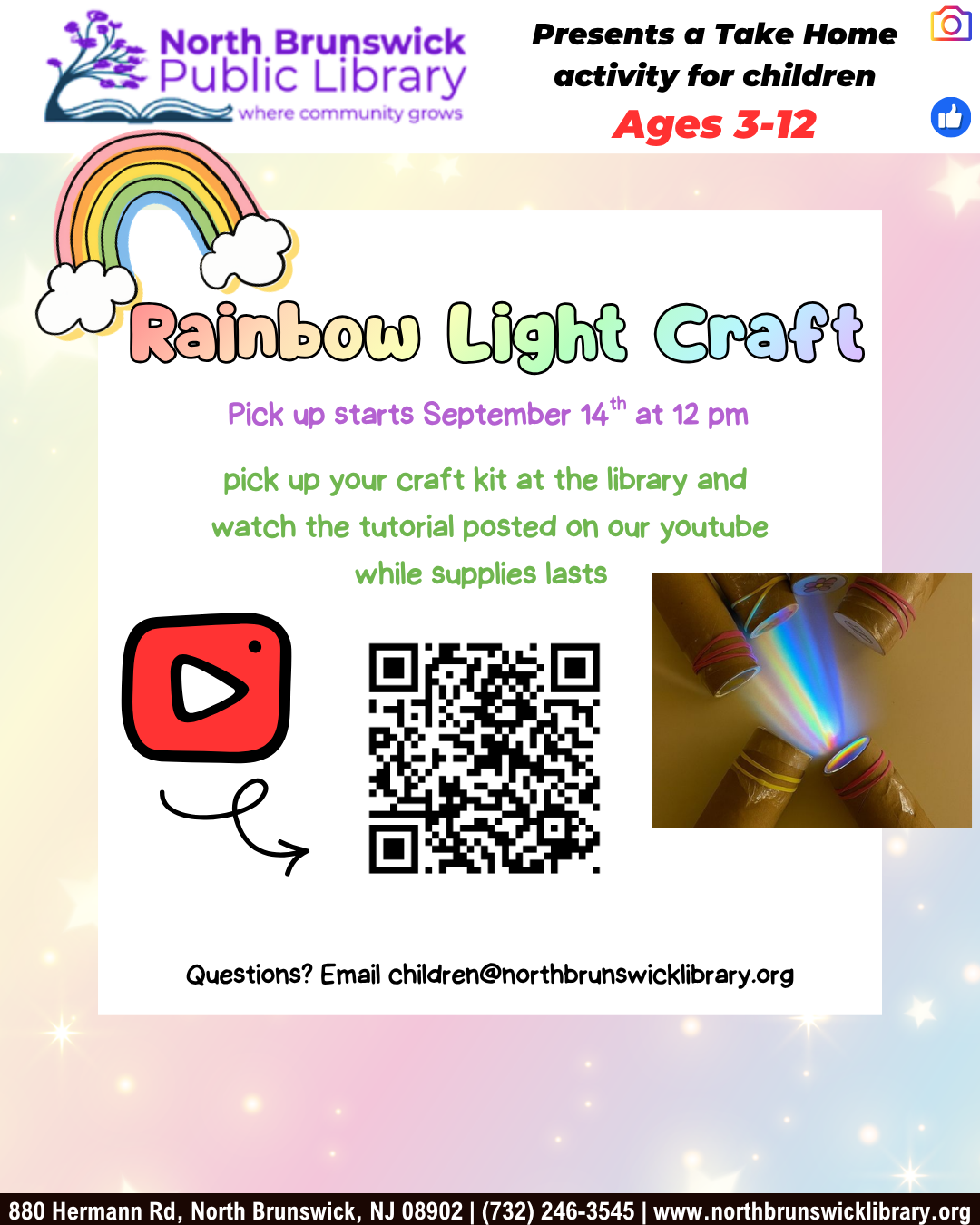Rainbow Light Craft Follow Along
