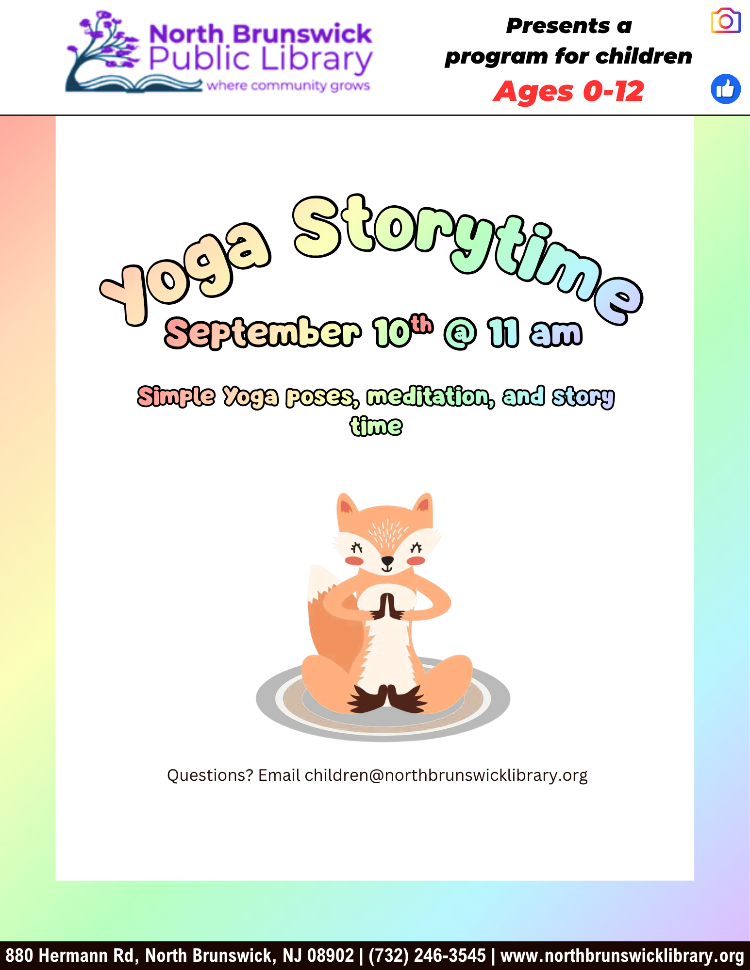 Yoga Storytime