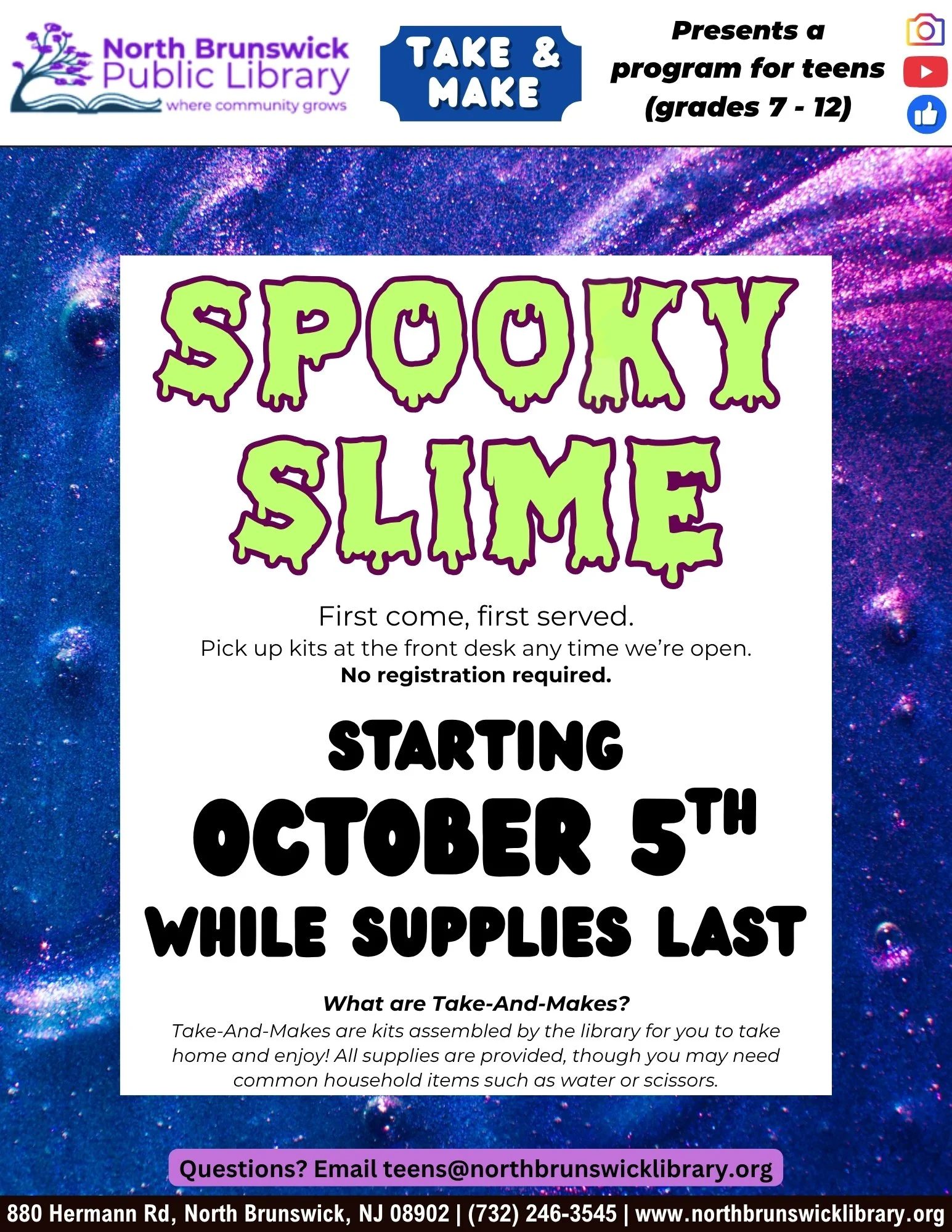 Spooky Slime Kit