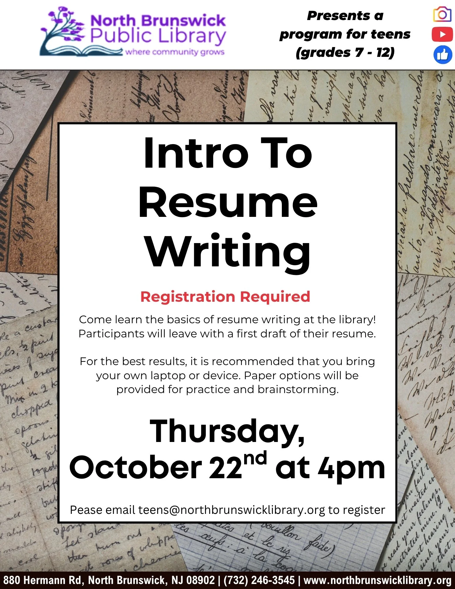 Intro to Resume Writing