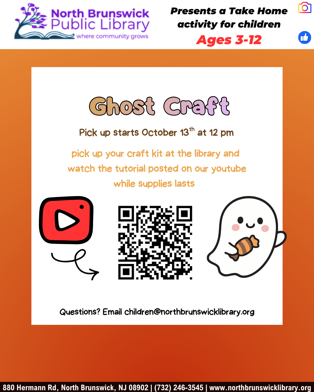 Ghost Take Home Craft