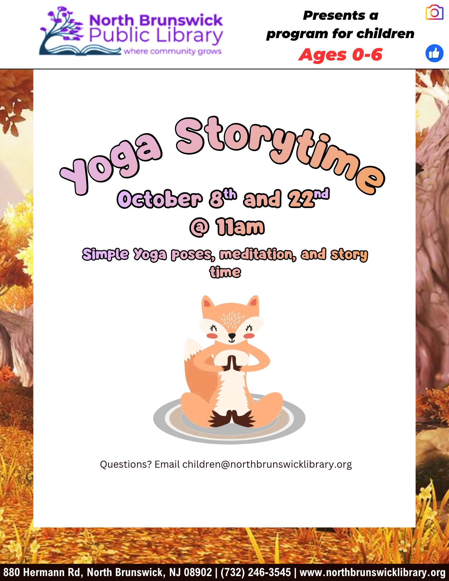 Yoga Storytime