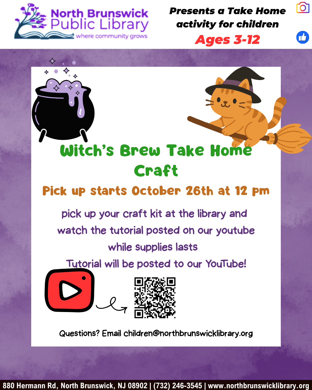 Witch's Brew Take Home Craft