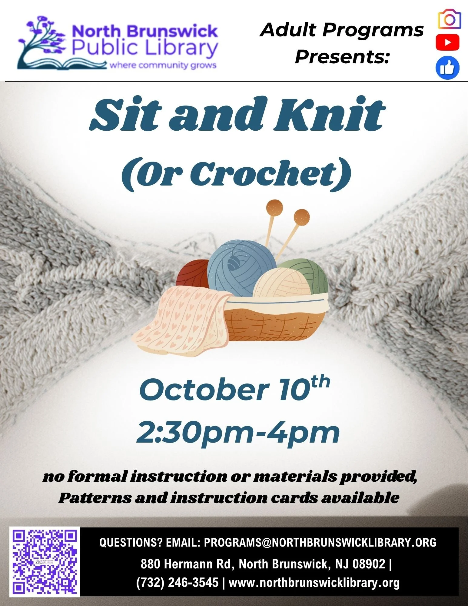 Sit and Knit 