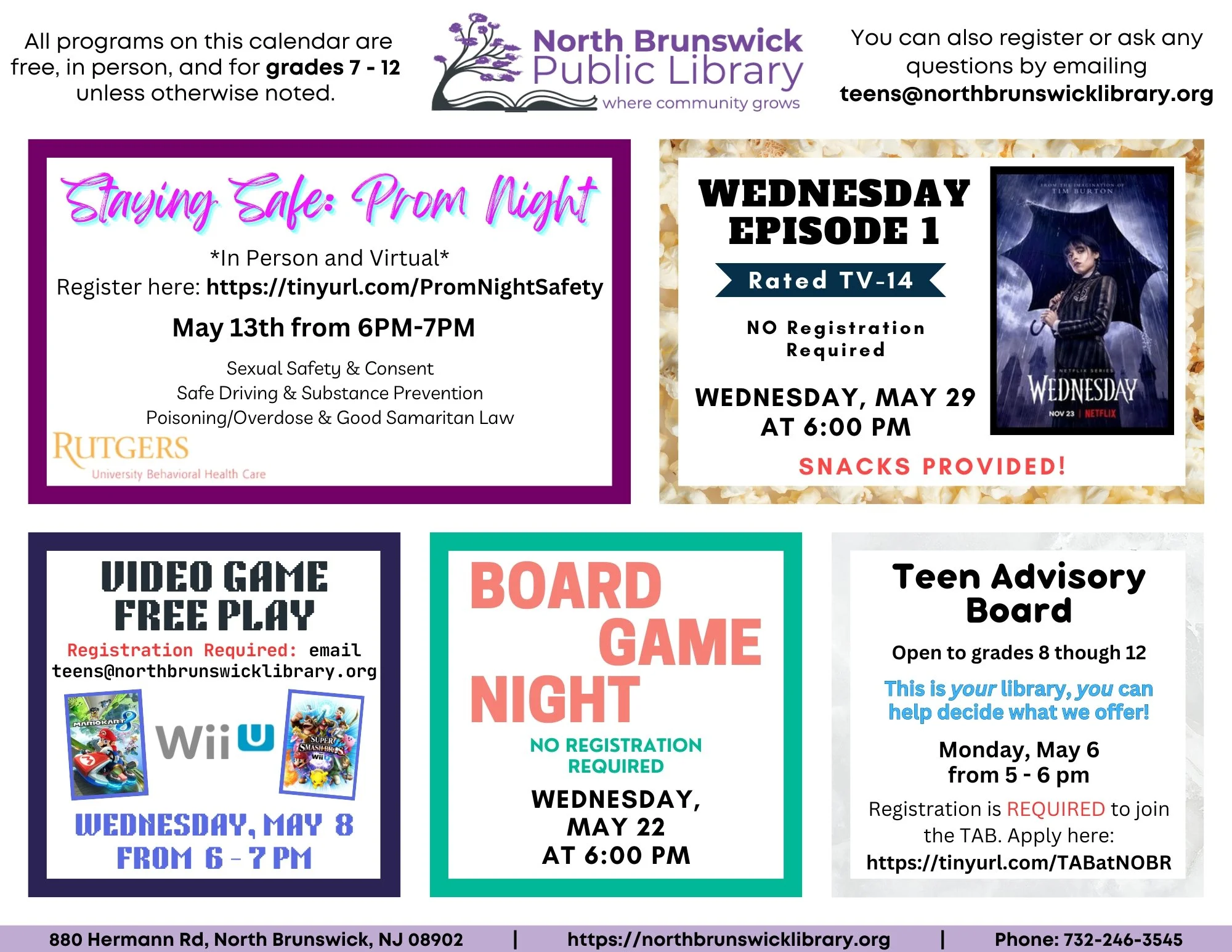 All Events — North Brunswick Public Library