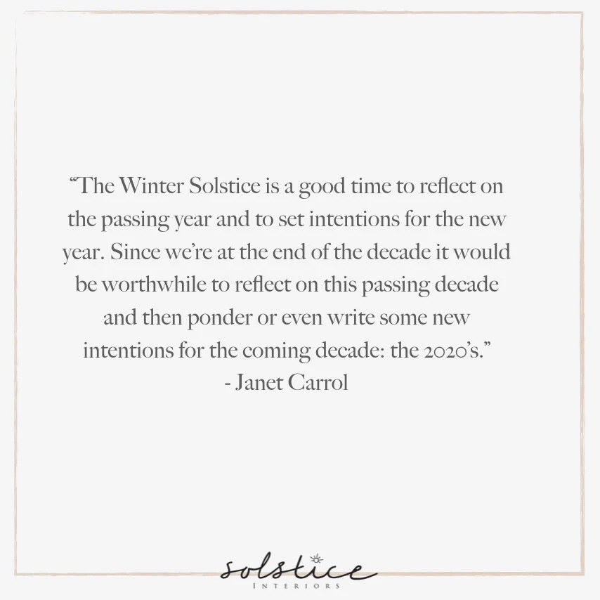 Winter Solstice Ft. Astrologer Janet Carrol