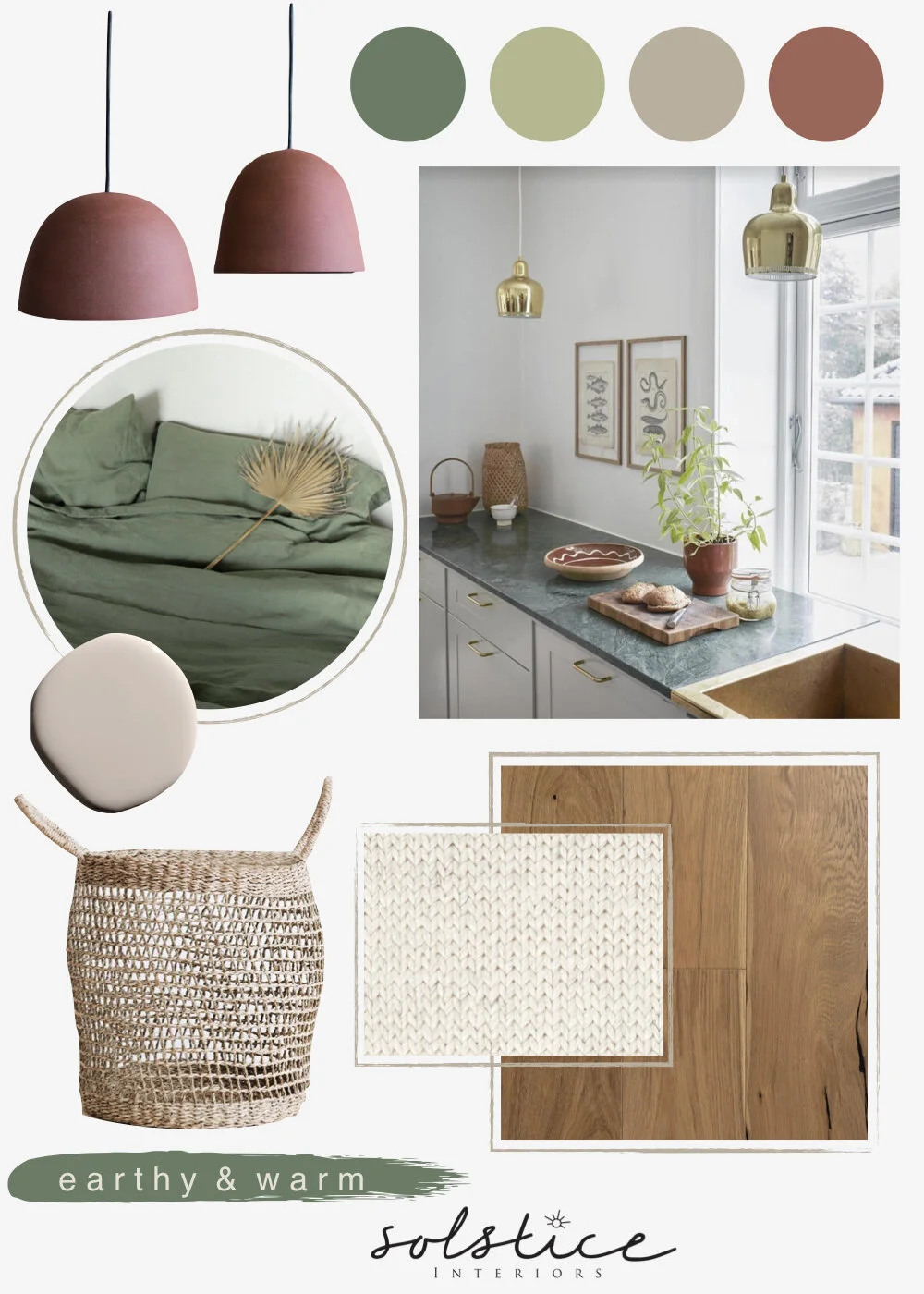 Earthy &amp; Warm: A Color Story 