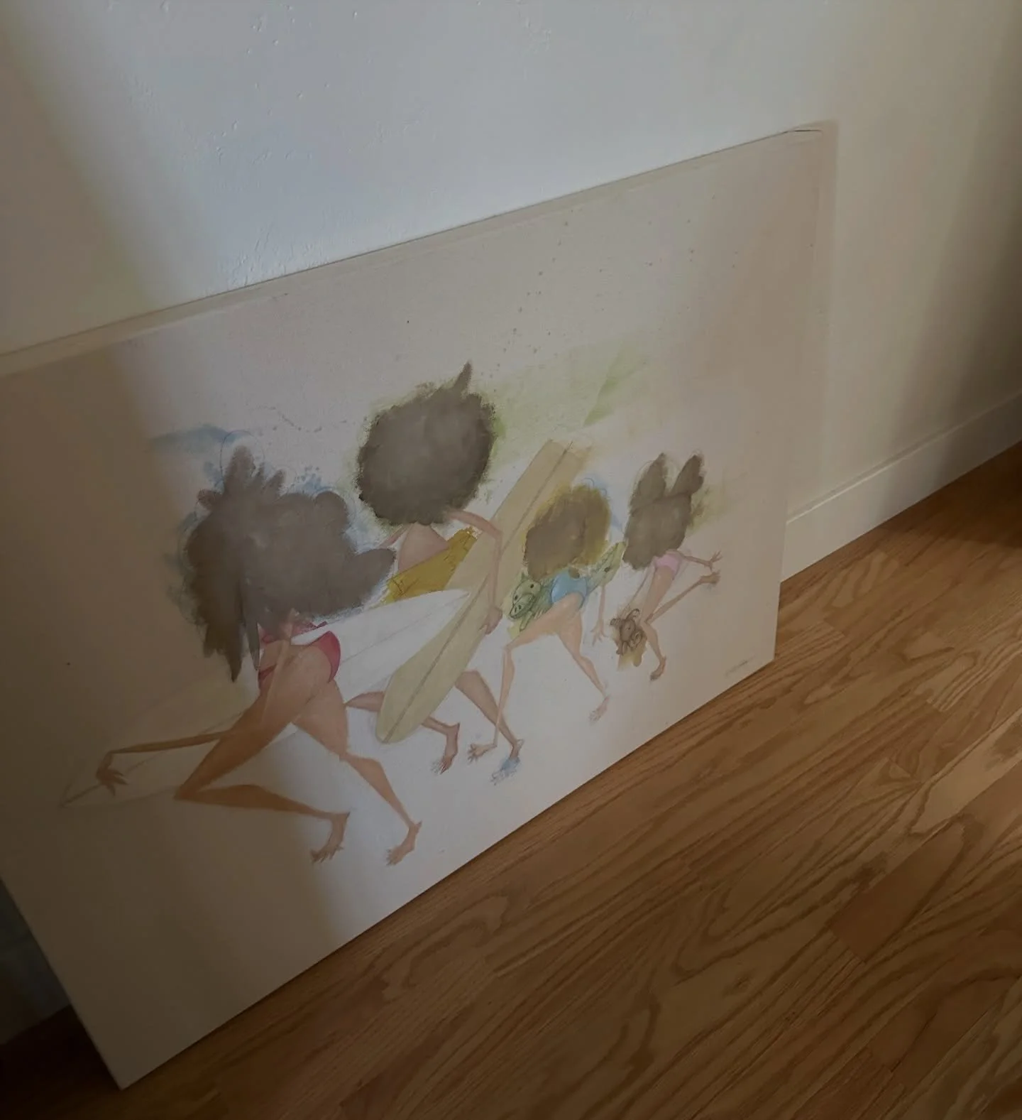 our sweet fam is growing, baby angel girl #2 coming this summer which means @attilabetyar made a special new piece for our home 🥹