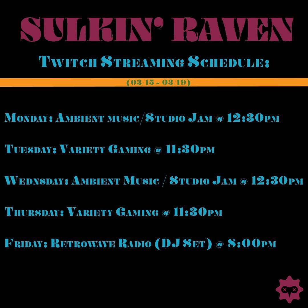 Back at it for another week of streaming... Join me over on Twitch for some music, some games, and a DJ set this Friday at 8pm!⁠
.⁠
.⁠
.⁠
.⁠
.⁠
#streamercommunity #pathtopartner #twitchart #smallstreamers #supportallstreamers #twitchmusic #localmusic