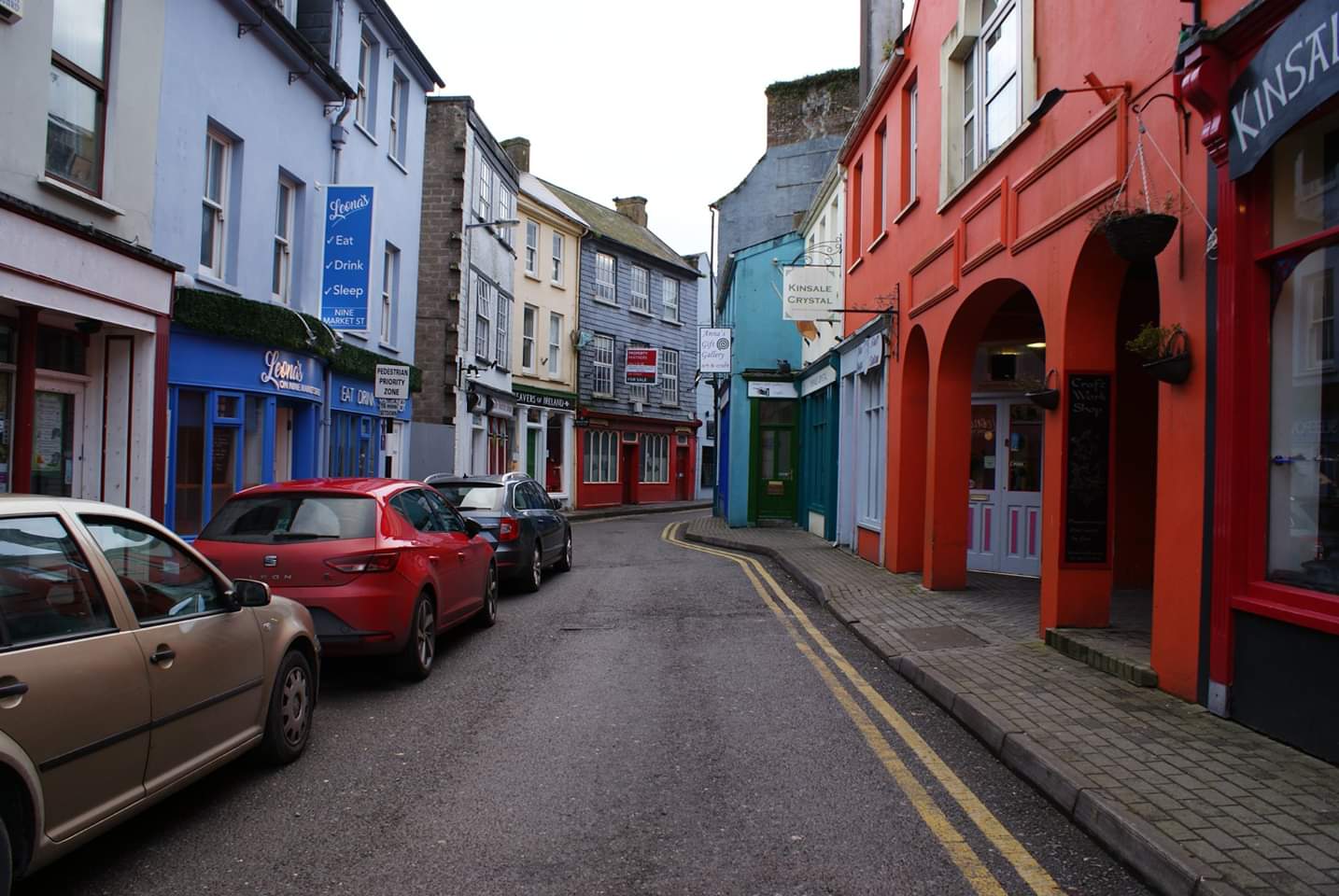 A small collection of shops in Kinsale's town center Photo provided by Patrick Salerno ‘21